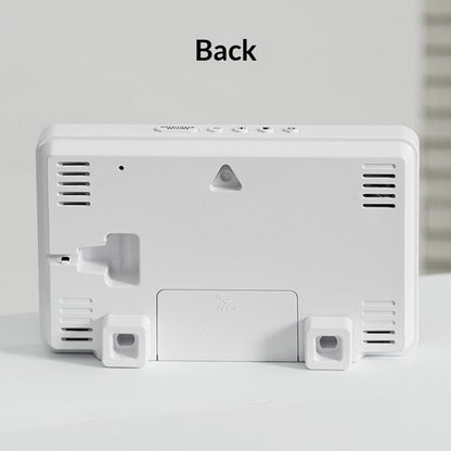 GH9007 Large Screen Digital LED Electronic Clock Multifunction Temperature Humidity Alarm Clock