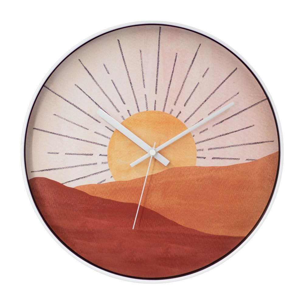 Creative Wall Clock Silent Movement Non-Drilling Installation Modern Minimalist Clock for Living Room (No Seamless Nail)