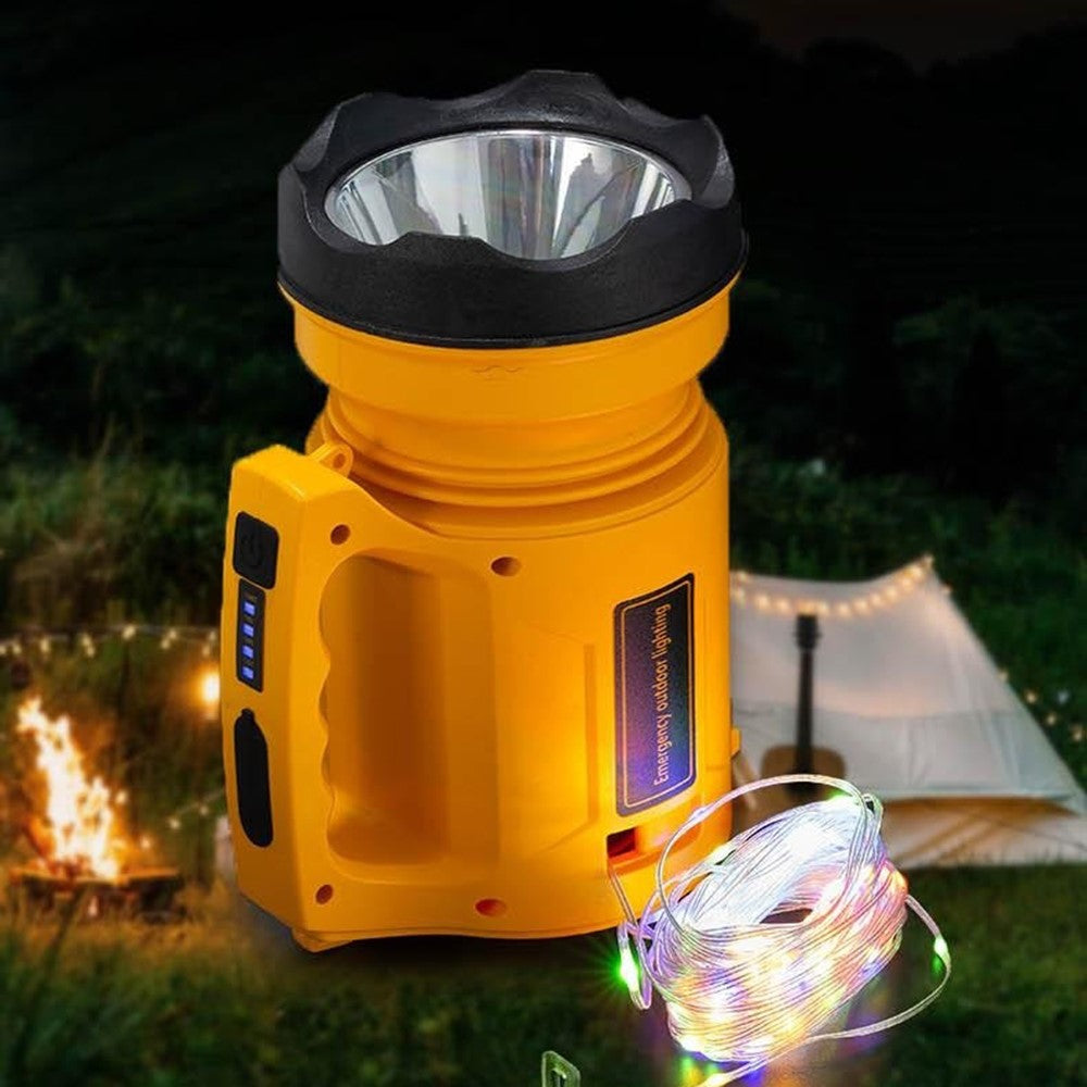 W5205-2 Handheld RGB Searchlight Outdoor Cycling High Bright P50 LED Flashlight