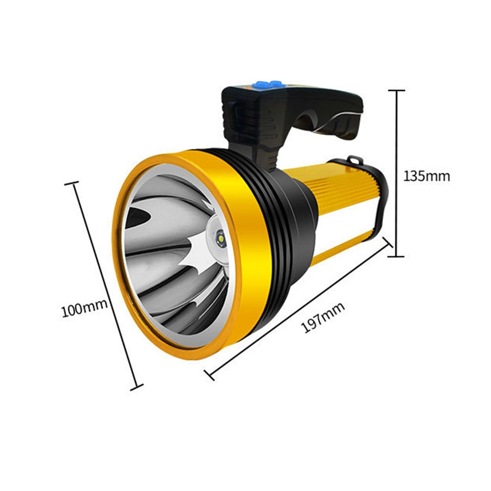 YH-9602S High Power Spotlight Ultra Bright Long Range Emergency LED Flashlight Power Bank