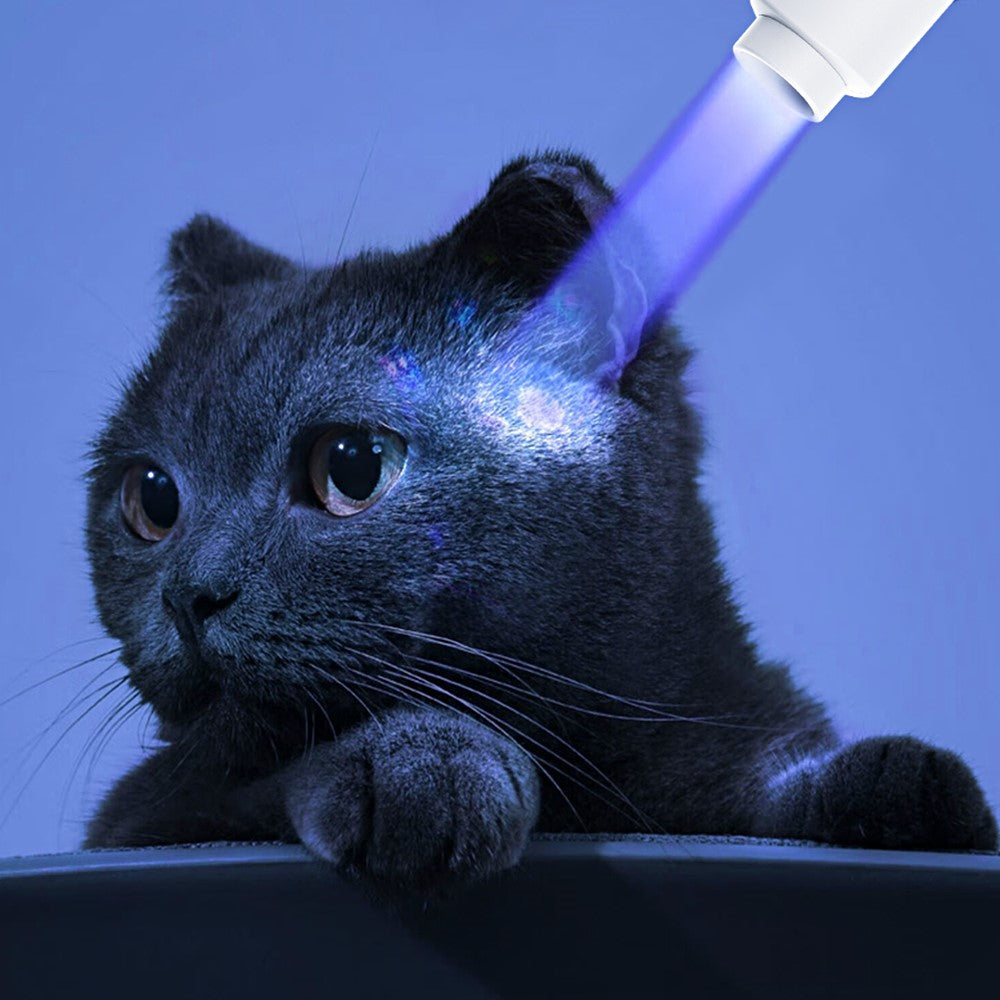 TANK007 UV340 365nm Mini UV Flashlight Pet Urine Stain Detector Ultraviolet Light Money Verification Lamp without Battery
