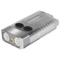 V10L Mini Laser Pointer Flashlight Buzzer Sound Light Warning Safety Defense Magnetic Work Light