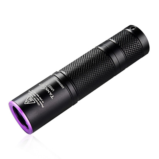 TANK007 UV03 365nm Ultraviolet Flashlight Handheld UV Torch Light for Currency Verification ( No Battery )