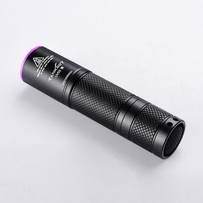 TANK007 UV03 365nm Ultraviolet Flashlight Handheld UV Torch Light for Currency Verification ( No Battery )