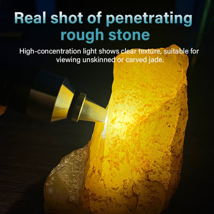 TANK007 J658 Jade Inspection Flashlight Focused Beam Mini LED Torch for Jewelry Identification