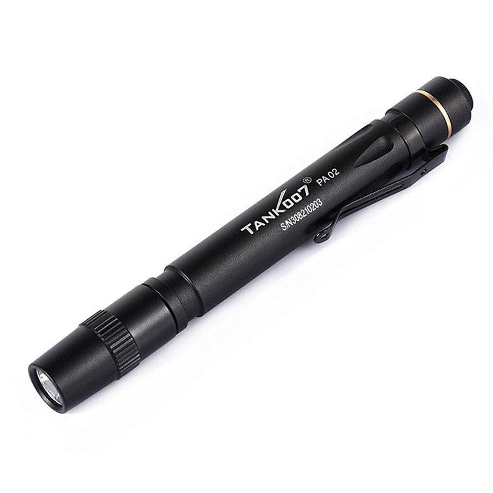 TANK007 PA02 Portable Medical Penlight Flashlight Waterproof Mini Clip On LED Torch ( No Battery )