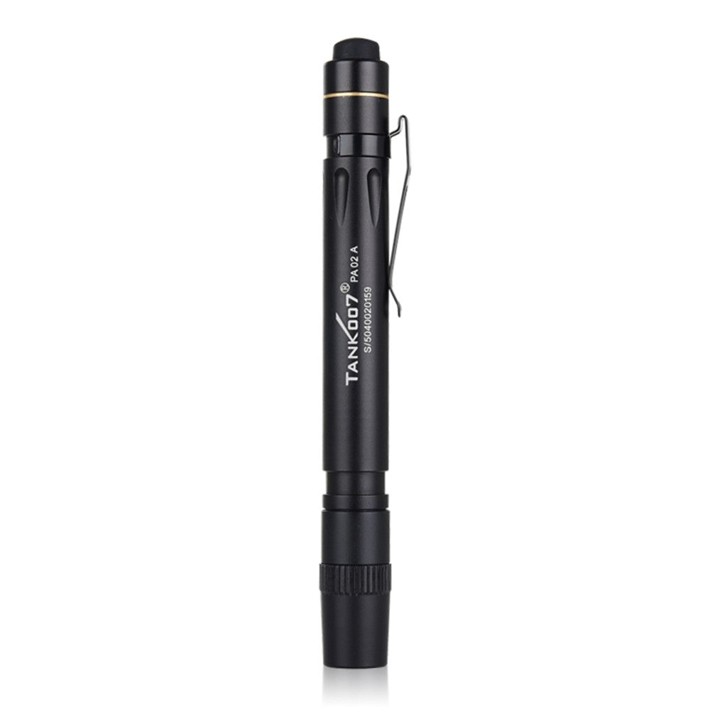 TANK007 PA02 Portable Medical Penlight Flashlight Waterproof Mini Clip On LED Torch ( No Battery )
