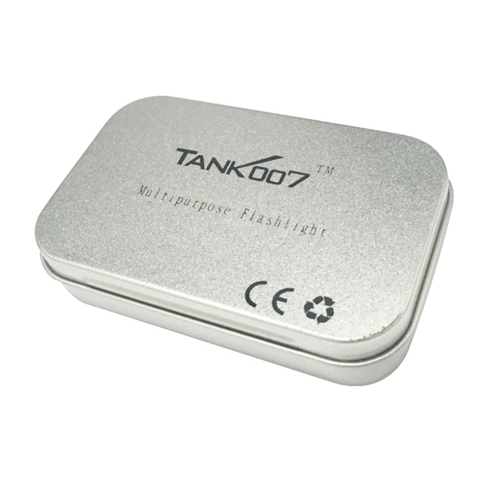 TANK007 TK701A Waterproof Mini Flashlight with Keyring 80 Lumens Portable LED Torch ( No Battery )