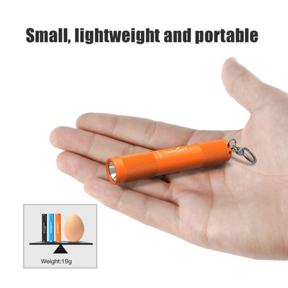TANK007 TK701A Waterproof Mini Flashlight with Keyring 80 Lumens Portable LED Torch ( No Battery )