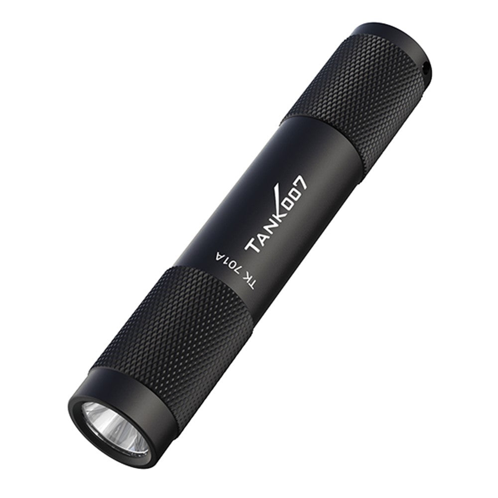 TANK007 TK701A Waterproof Mini Flashlight with Keyring 80 Lumens Portable LED Torch ( No Battery )