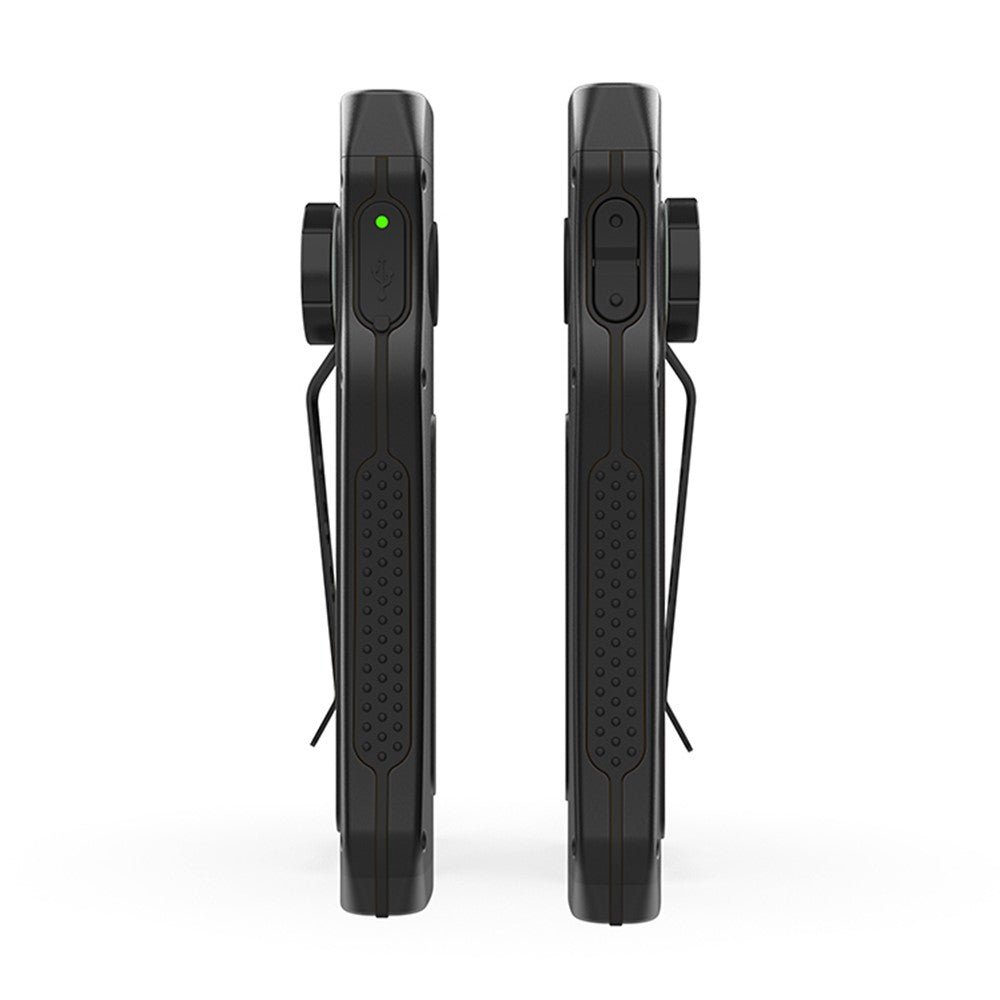 TANK007 WF02 Dual Light Source EDC Flashlight 1.5m Anti Drop Ultra Thin Clip On Mini LED Torch