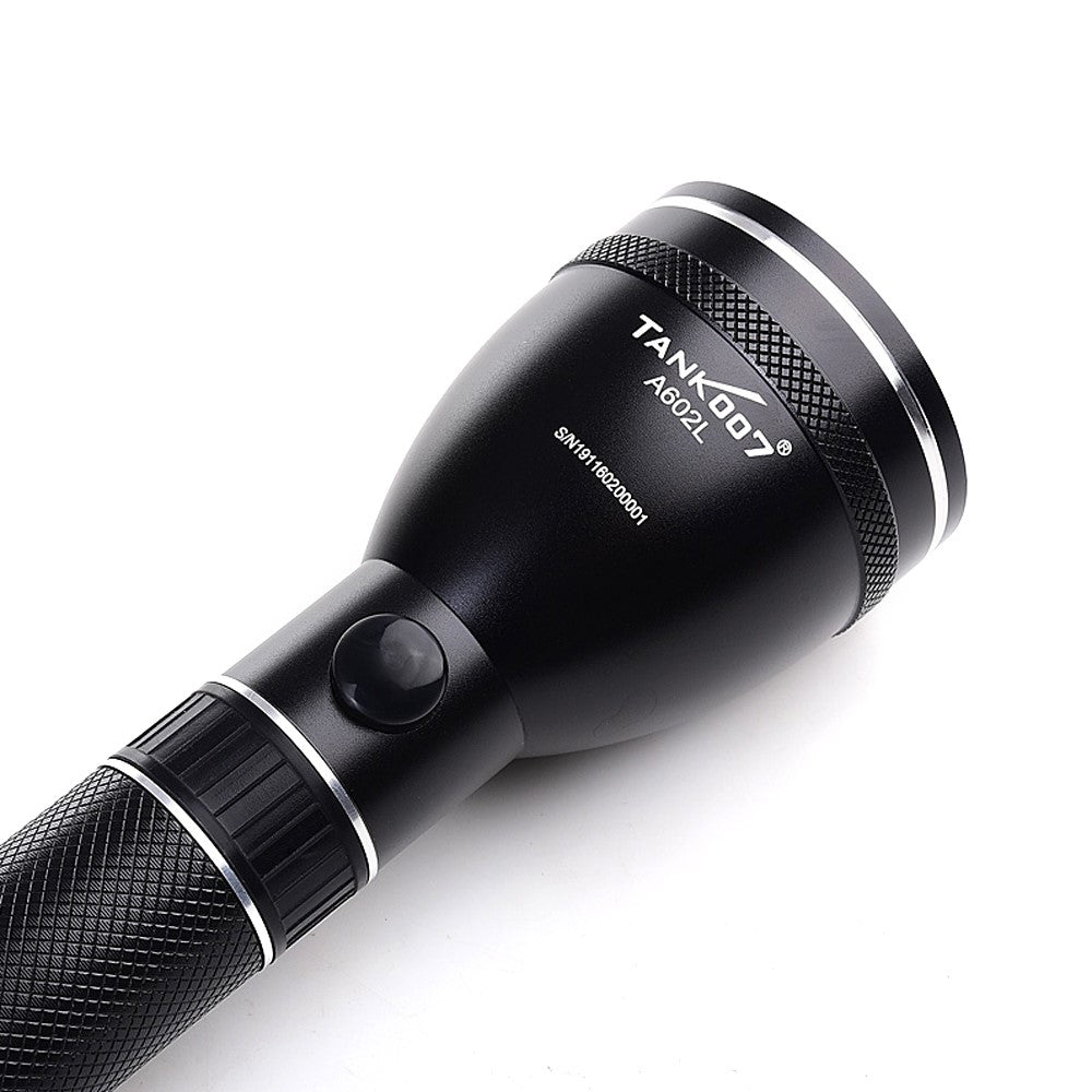 TANK007 A602L Outdoor Patrol Search Long Handle Flashlight 3 Modes High Power LED Torch