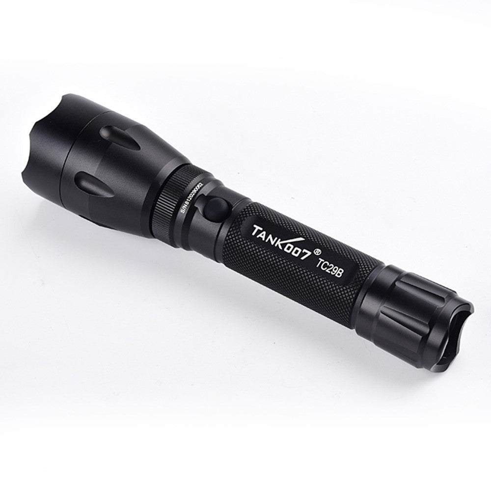 TANK007 TC29B High Power EDC Police Portable Flashlight IPX8 Waterproof Camping LED Torch