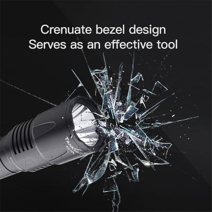 TANK007 KC16 1800lm High Brightness Tactical Flashlight Type C Rechargeable LED Torch