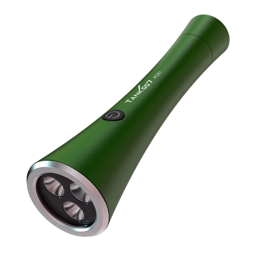 TANK007 KC61 Tactical Flashlight 1800lm High Brightness Type C Rechargeable LED Torch