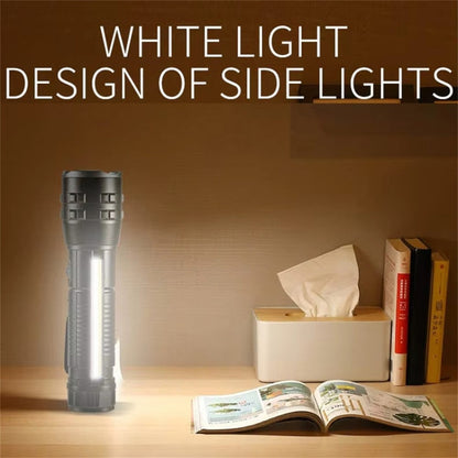 P27 Pen Clip Flashlight High Brightness Outdoor Emergency Torch with Magnetic Base ( No Battery )
