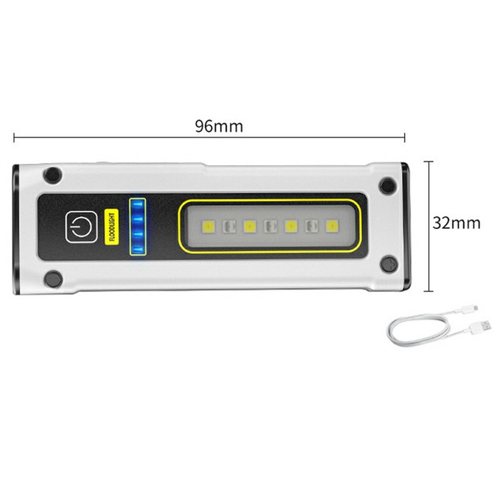 STD01 COB Work Light Mini LED Flashlight Aluminum Alloy Magnetic Emergency Inspection Lamp