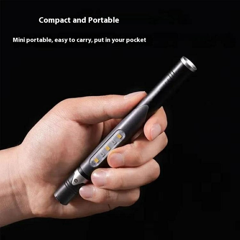 B35 Pen Light Portable Flashlight Dual with Color Light Source for Medical Examination  /  Outdoor Emergency
