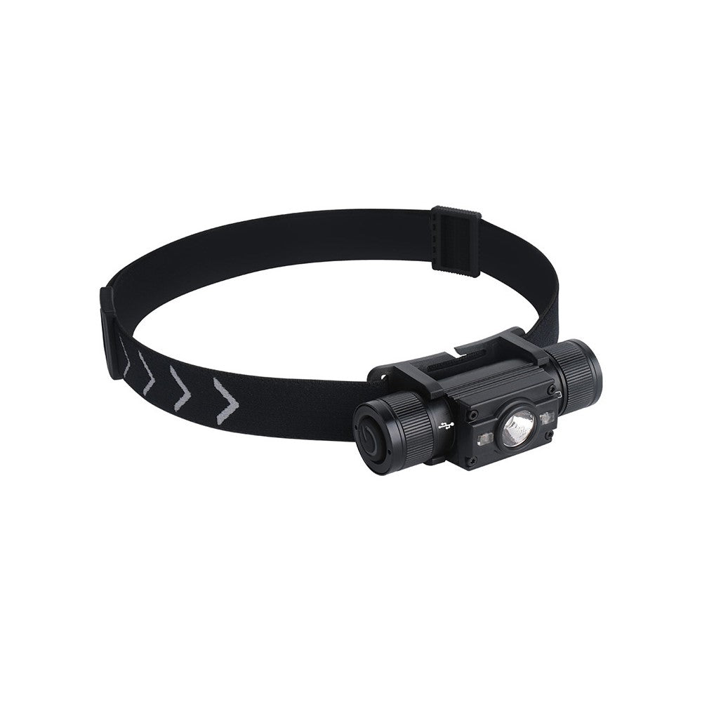 HP300 1000lm Outdoor Waterproof Flashlight USB C Fast Charging Headlamp Built In 2000mAh Lithium Battery