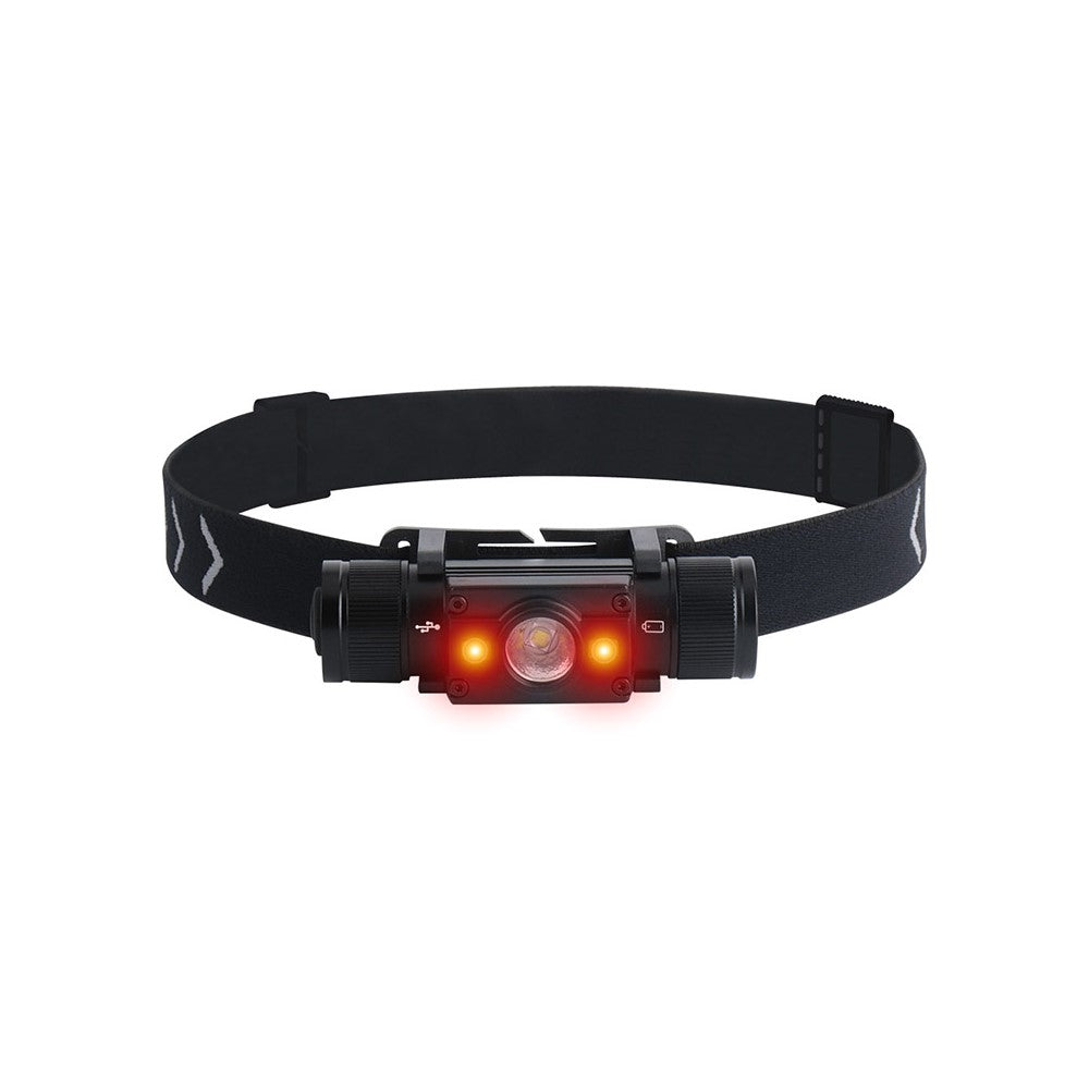 HP300 1000lm Outdoor Waterproof Flashlight USB C Fast Charging Headlamp Built In 2000mAh Lithium Battery