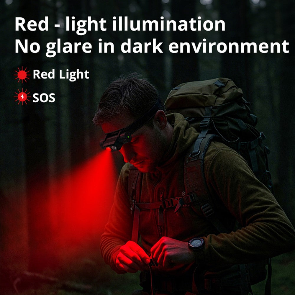 TANK007 H21 Spotlight  /  Floodlight Dual Light Source Headlamp 1000 Lumens Aluminum Alloy Head Torch