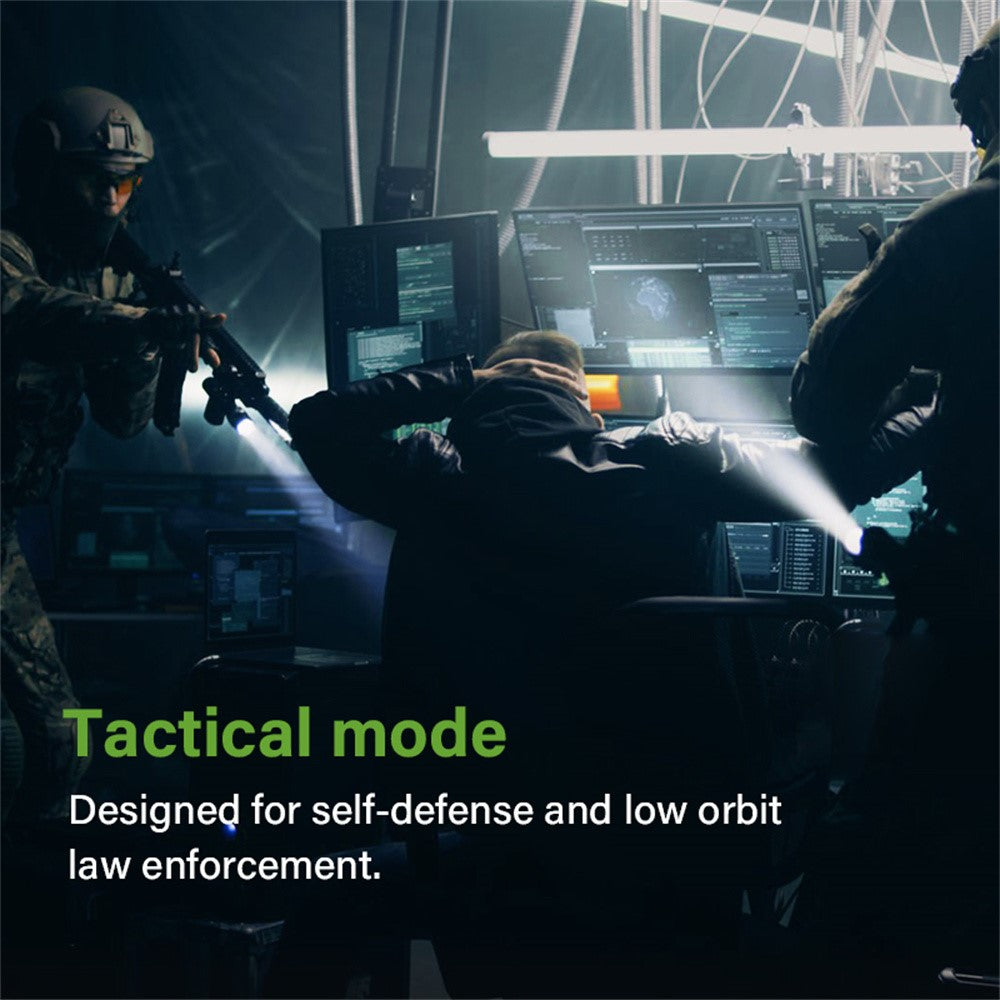 TANK007 PT41 30W High Power Tactical Flashlight Aluminum Alloy Rechargeable Outdoor Emergency Torch