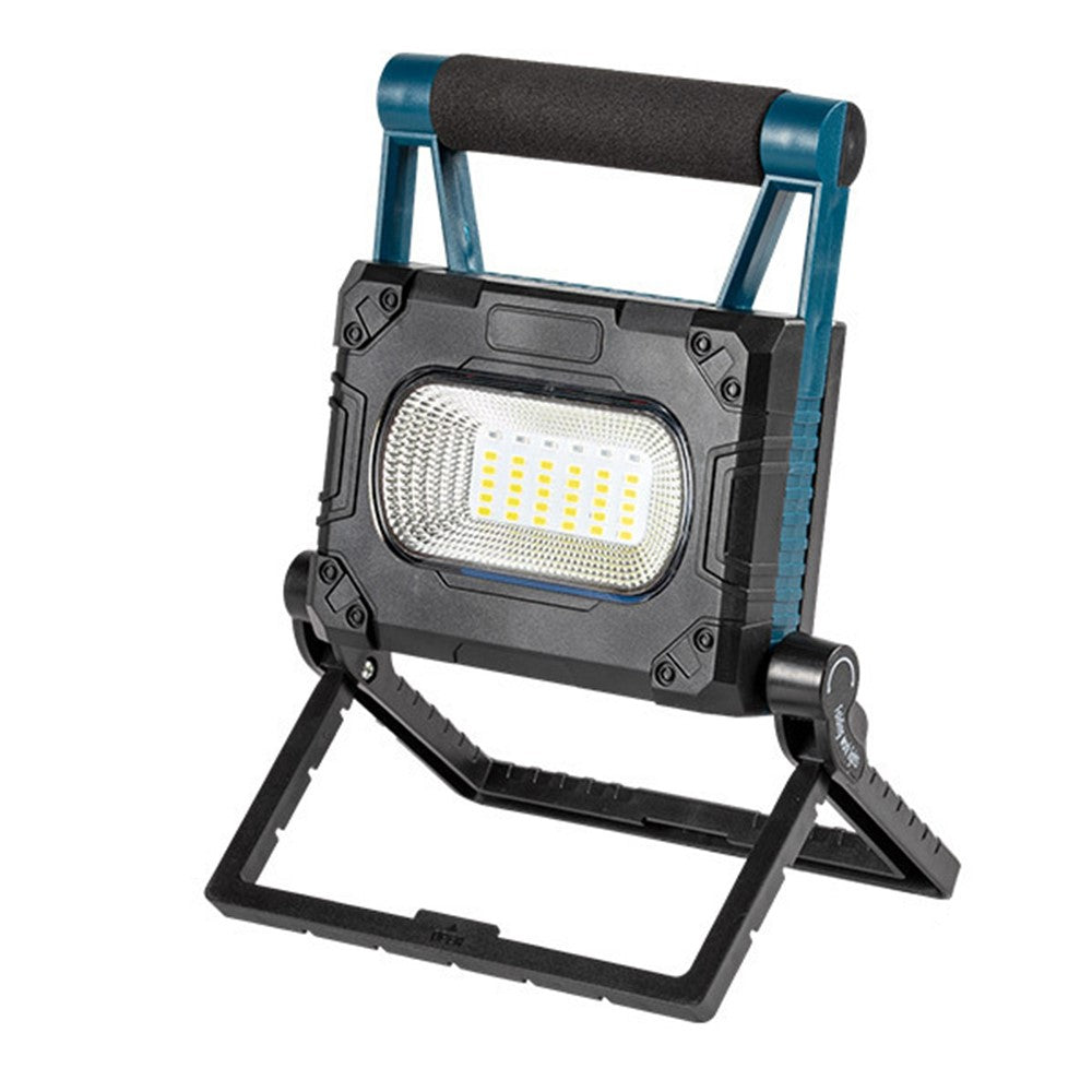 W875-1 Foldable Work Light Solar Powered LED Floodlight Portable Outdoor Emergency Lamp with Stand