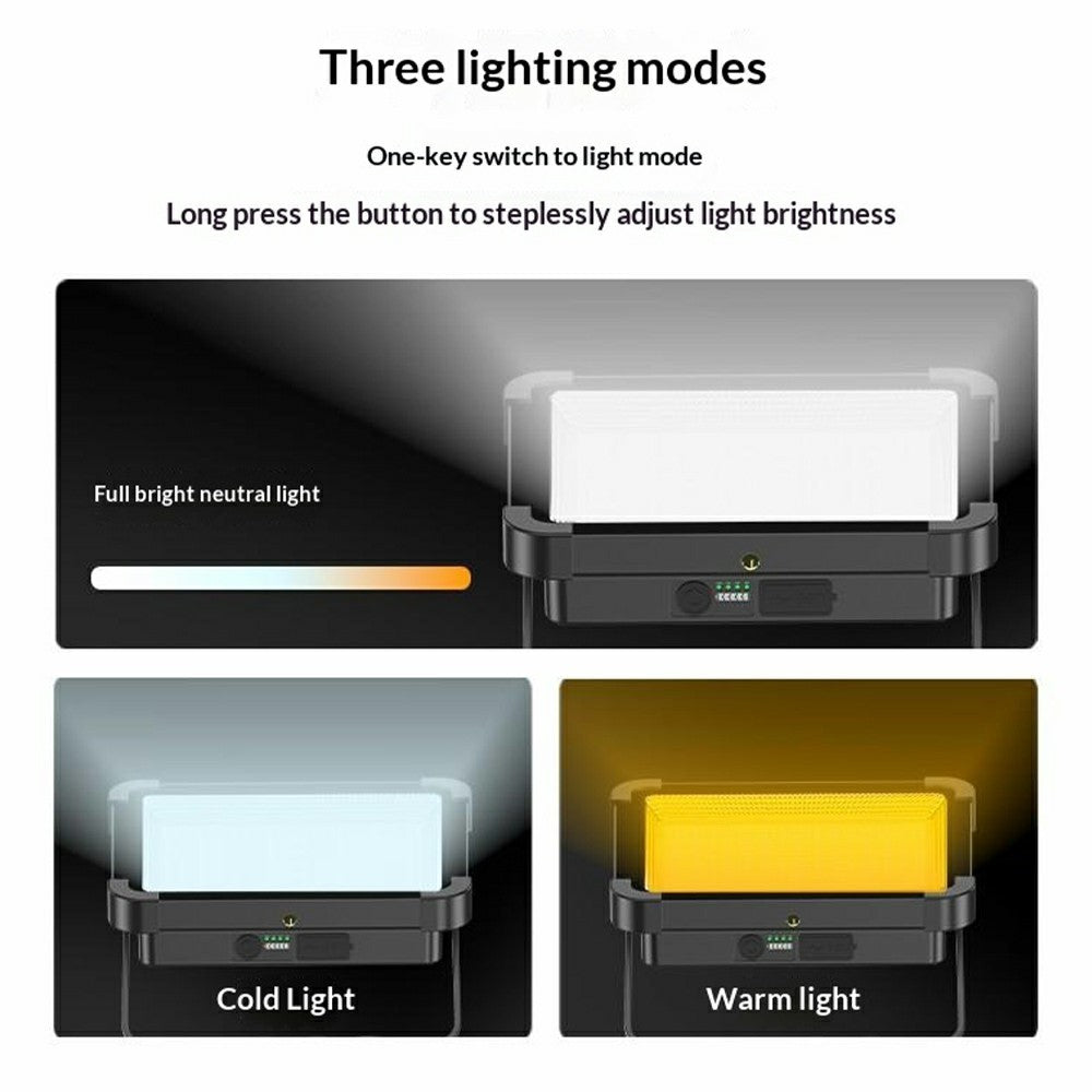 YESIDO DH17 Outdoor Floodlight Emergency Light 600 LED Fill Light 10000mAh Battery for Camping / Fishing