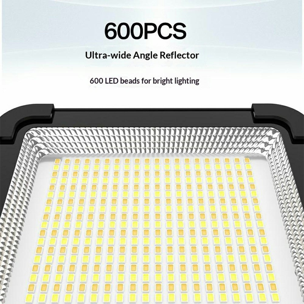 YESIDO DH17 Outdoor Floodlight Emergency Light 600 LED Fill Light 10000mAh Battery for Camping / Fishing