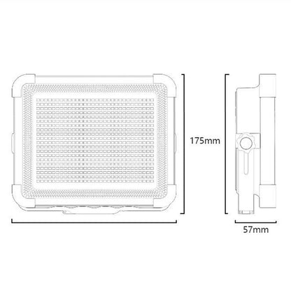 YESIDO DH17 Outdoor Floodlight Emergency Light 600 LED Fill Light 10000mAh Battery for Camping / Fishing