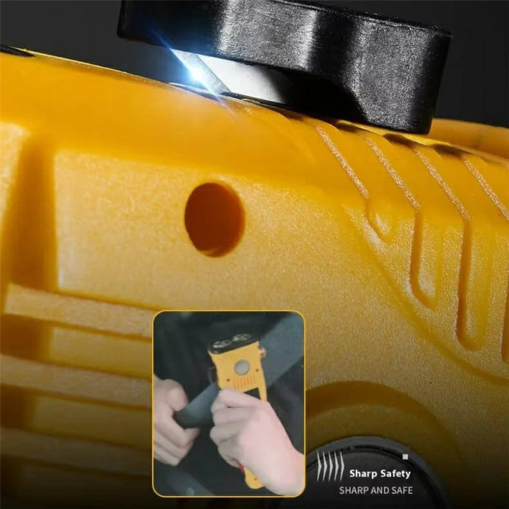 W5216 Clip Hook Multi-Function Work Light Car Emergency Flashlight with Strong Magnet  /  Window Breaker  /  Safety Hammer