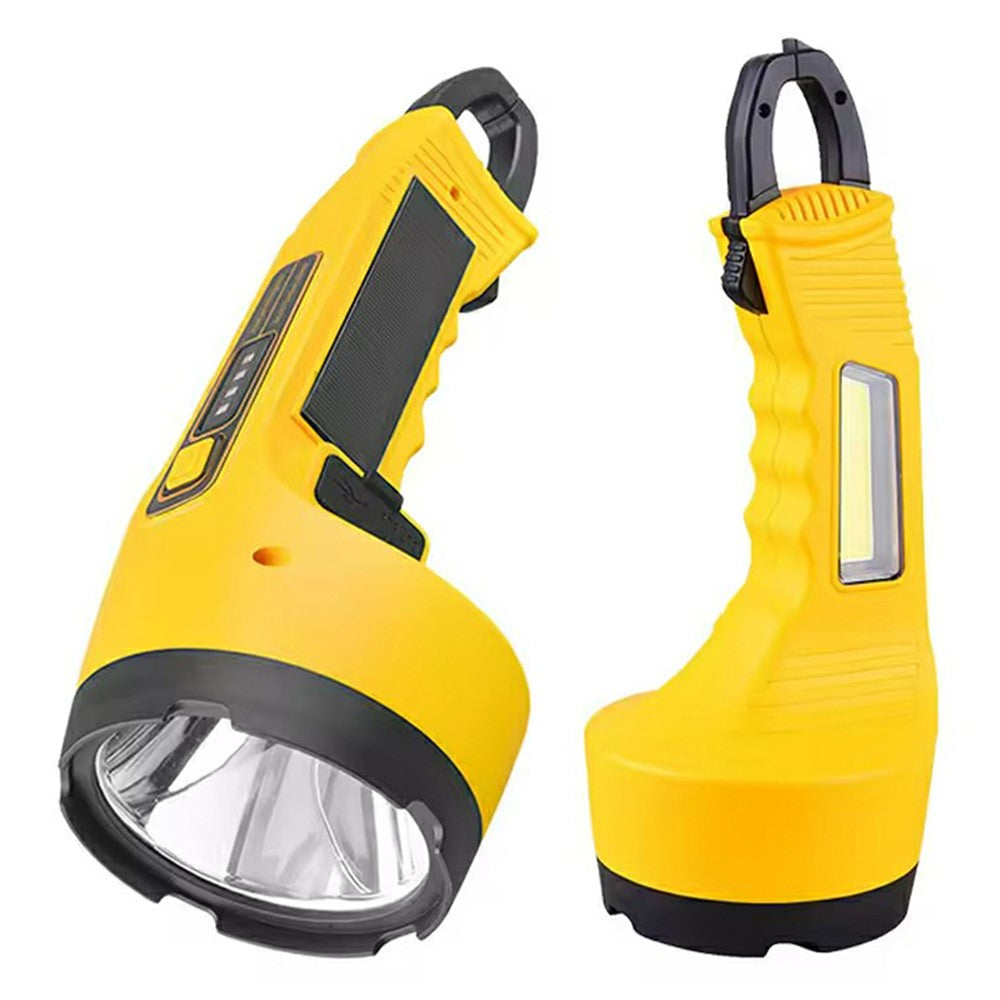 W5217 Multifunctional Flashlight Solar Powered LED Emergency Work Light with Power Bank Function