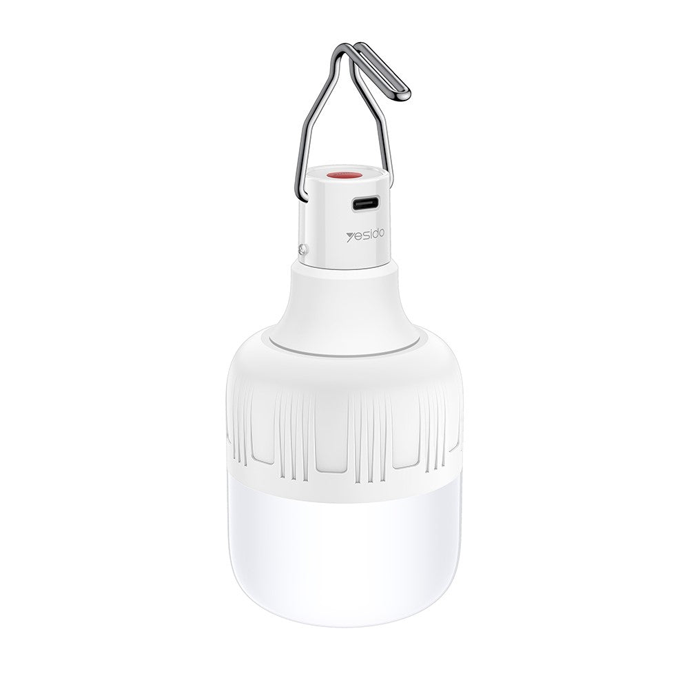 YESIDO DH14 12-LED Rechargeable Emergency Light Bulb 3-Level Adjustable Hanging Camping Lantern