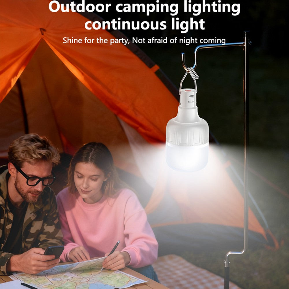 YESIDO DH14 12-LED Rechargeable Emergency Light Bulb 3-Level Adjustable Hanging Camping Lantern