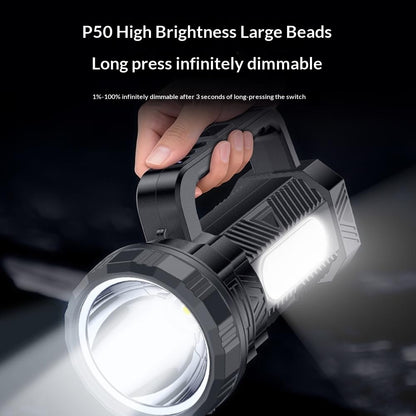 YESIDO TC12 Multifunctional Rechargeable Dual Lamp Lighting Flashlight 840LM High Power Flash Light for Outdoor Emergency