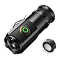 S350 Outdoor Aluminum Alloy Flashlight 18350 Battery Powered Portable Flashlight with Storage Bag
