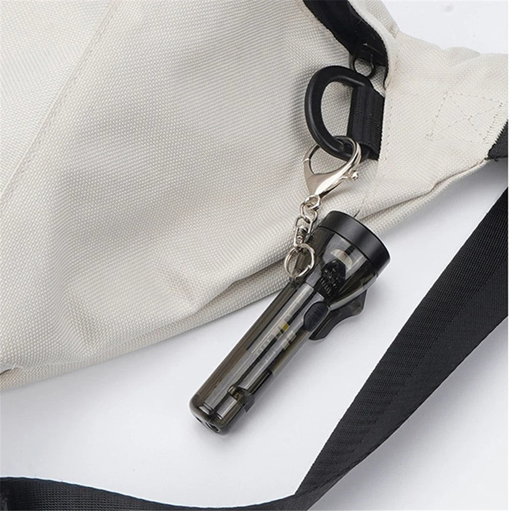 MNS6 Outdoor Mini Keychain Flashlight Portable Night Light Strong Light Emergency Lighting Tool