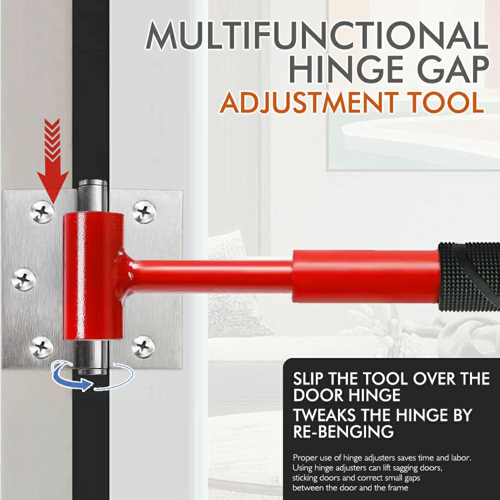 4 in 1 Door Hinge Gap Adjustment Tool with Storage Bag 14-25mm Socket Wrench Set for Home Door Repair