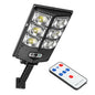 Solar Power LED Light Super Bright Waterproof Outdoor Garden Yard Wall Lamp Motion Sensor Light with Remote Control