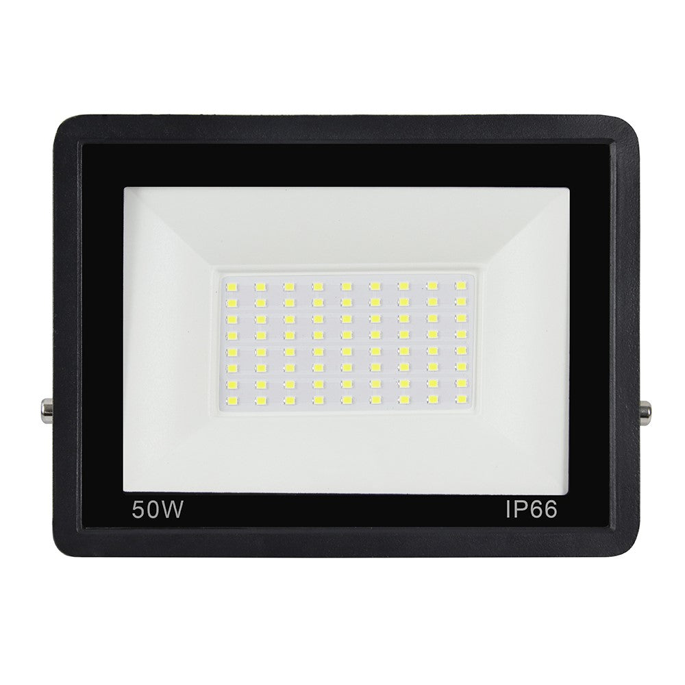 50W 72 LED Floodlight with U-shaped Bracket Style B IP66 Waterproof Outdoor Lighting [Switch Control]