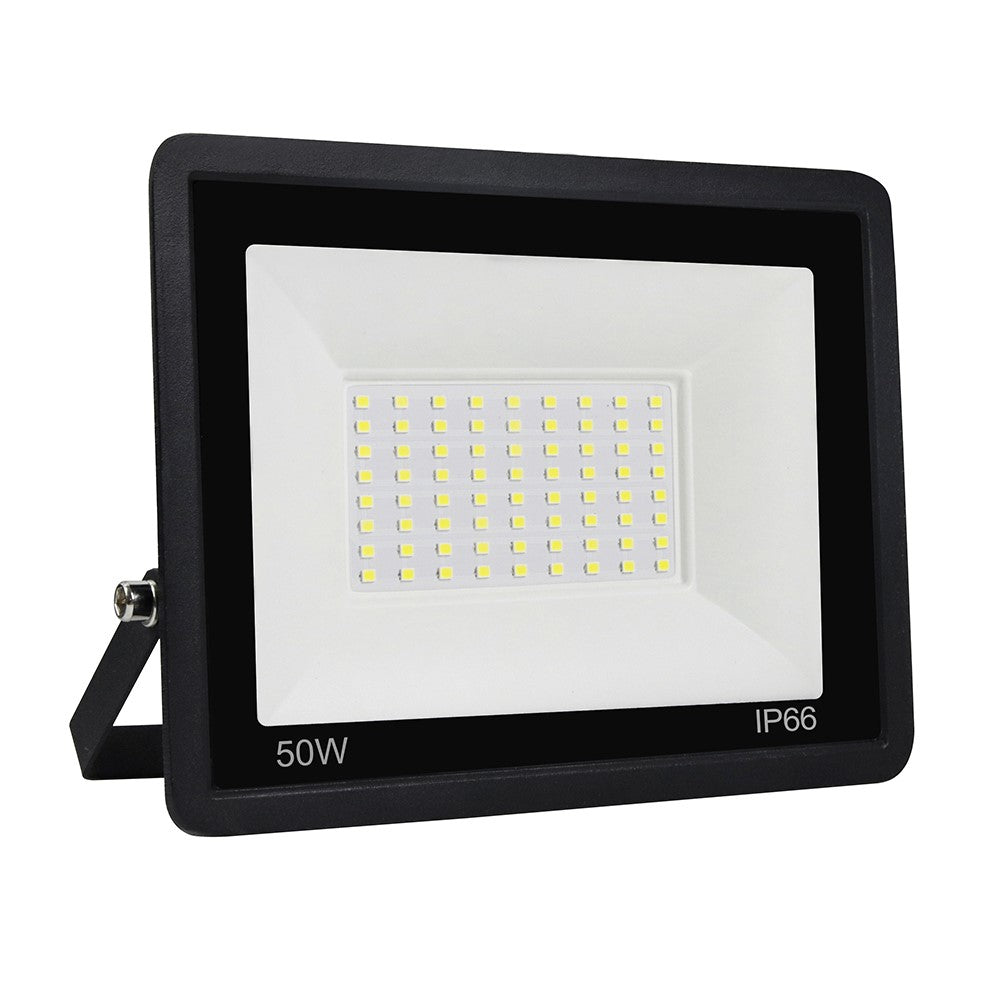 50W 72 LED Floodlight with U-shaped Bracket Style B IP66 Waterproof Outdoor Lighting [Switch Control]