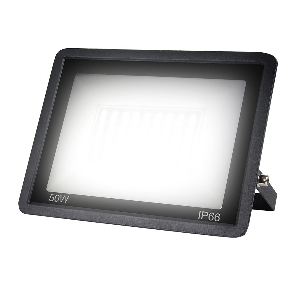 50W 72 LED Floodlight with U-shaped Bracket Style B IP66 Waterproof Outdoor Lighting [Switch Control]