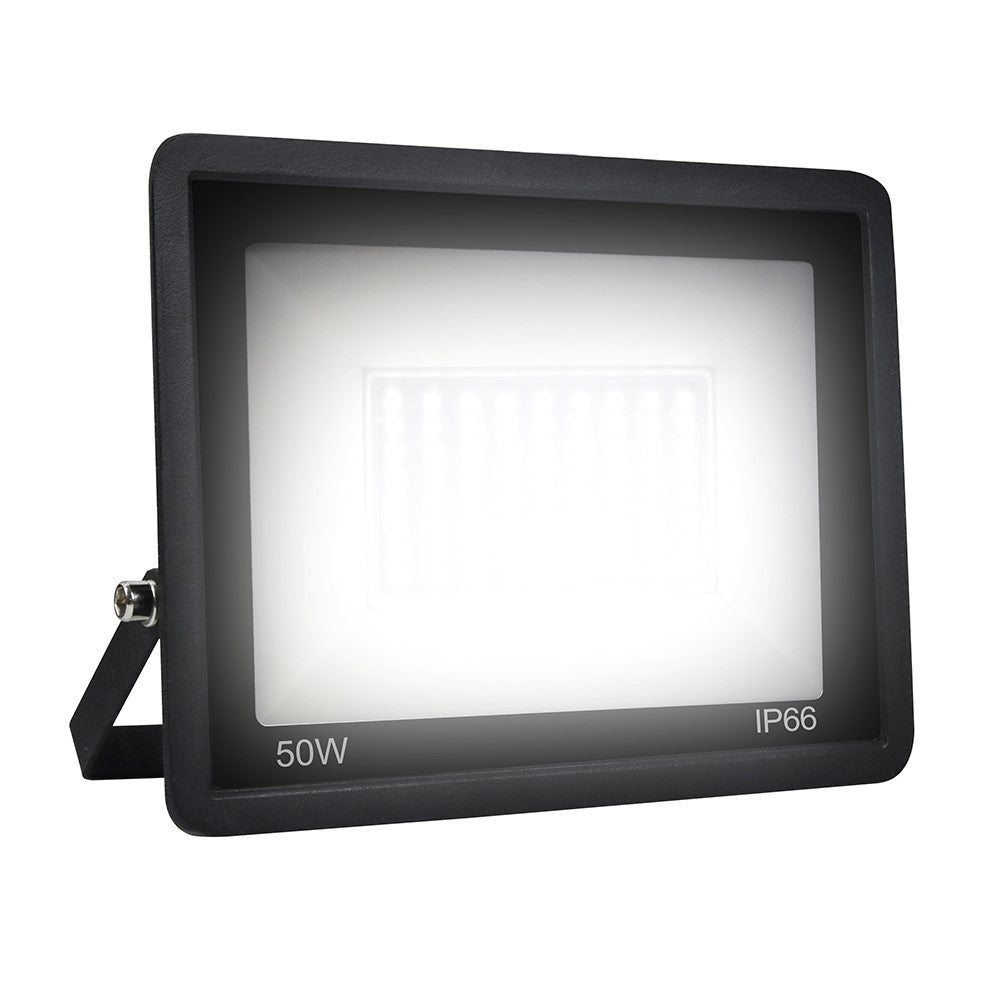 50W 72 LED Floodlight with U-shaped Bracket Style B IP66 Waterproof Outdoor Lighting [Switch Control]