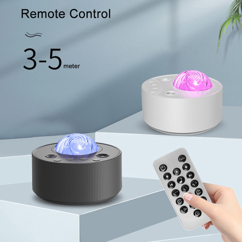 K-1090 Northern Lights Projection Lamp USB Moon Light LED RGB Laser Night Light with 7 Brightness Level Adjustable (Laser Version)