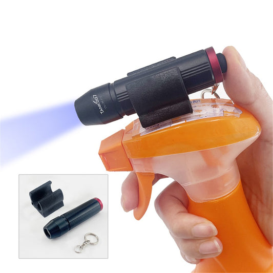 TANK007 UV330 Pro 365nm Ultraviolet Flashlight Fluorescence Detection Handheld UV Torch ( No Battery )