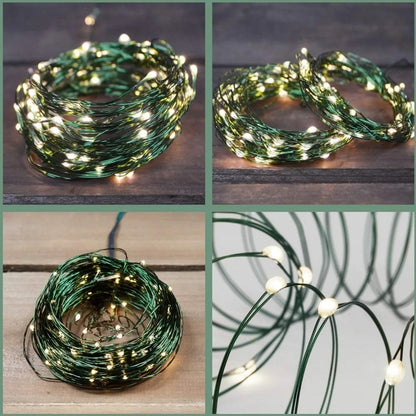 100m 1000 Leds 8 Modes IP44 Waterproof Copper Wire String Light Outdoor Decoration