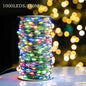 100m 1000 Leds 8 Modes IP44 Waterproof Copper Wire String Light Outdoor Decoration