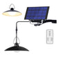 A2 35 LED Single Head Solar Powered Hanging Lamp Outdoor Waterproof Remote Control Light