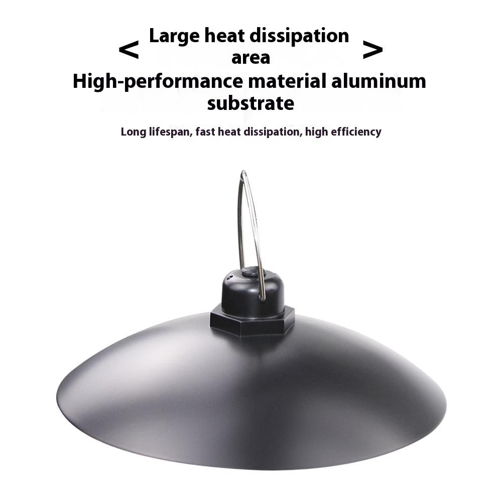 A2 35 LED Single Head Solar Powered Hanging Lamp Outdoor Waterproof Remote Control Light