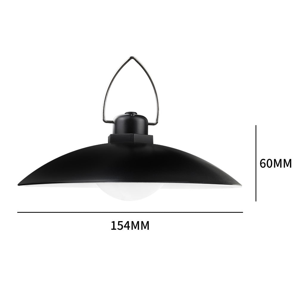 A2 35 LED Single Head Solar Powered Hanging Lamp Outdoor Waterproof Remote Control Light